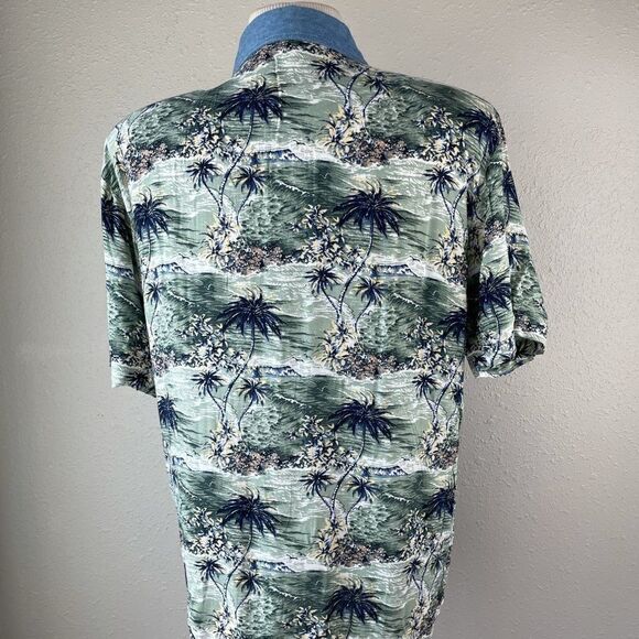 Capacity Palm Tree Shirt & Matching Shorts EUC - Picture 6 of 11
